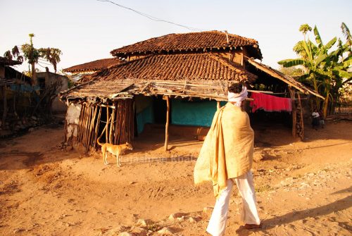 A village of the Gond tribe of Central India